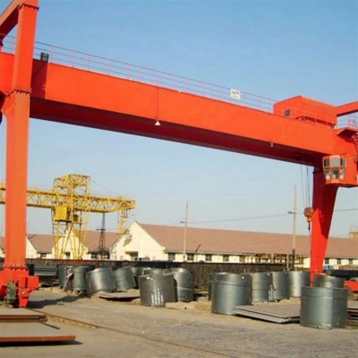 Euro Double Girder Gantry Crane With Hook factory